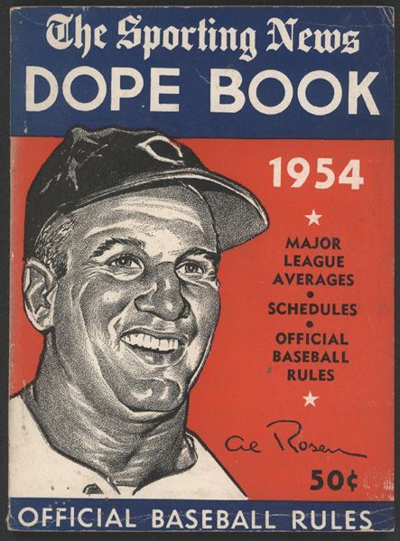 1954 Dope Book Rosen